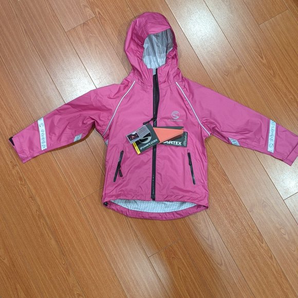 Kids Cycling Rain Jacket - Picture 7 of 9